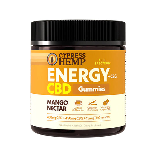 Cypress Hemp Energy CBD & CBG Energy Gummies