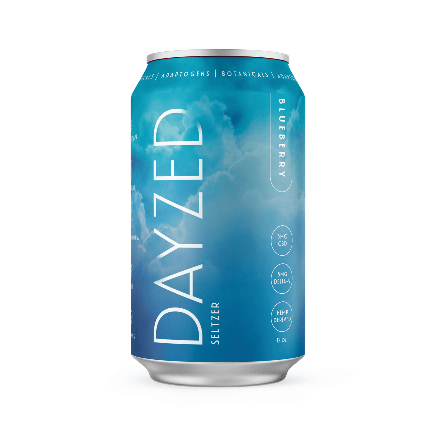 Dayzed Blueberry THC/CBD + Adaptogenic Seltzer