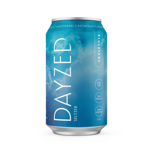 Dayzed Blueberry THC/CBD + Adaptogenic Seltzer - Single