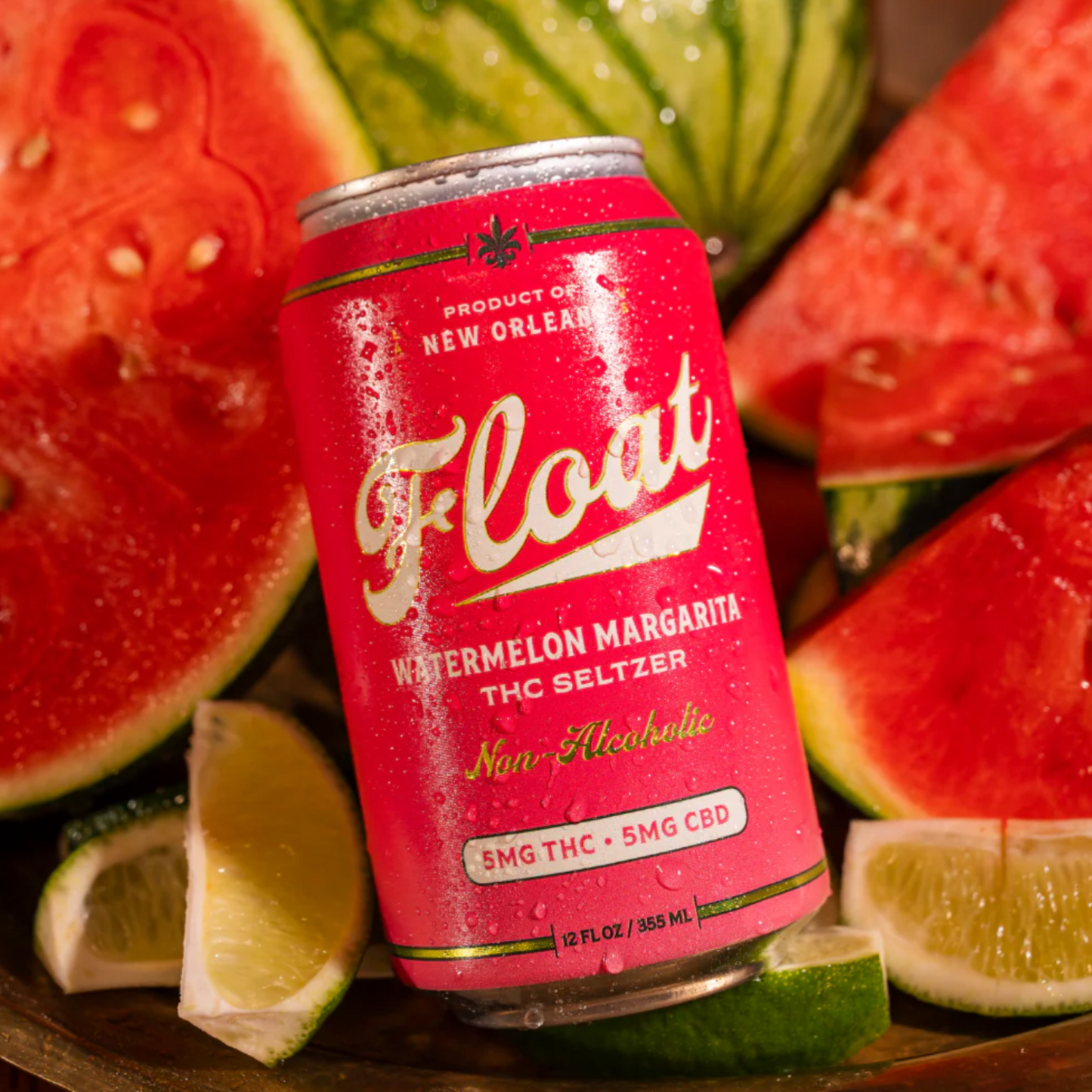 Float THC & CBD Watermelon Margarita Seltzer