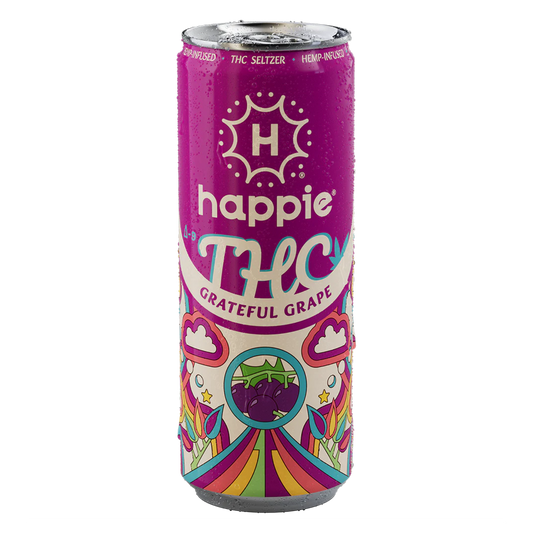 Happie Grateful Grape THC Drink - Single