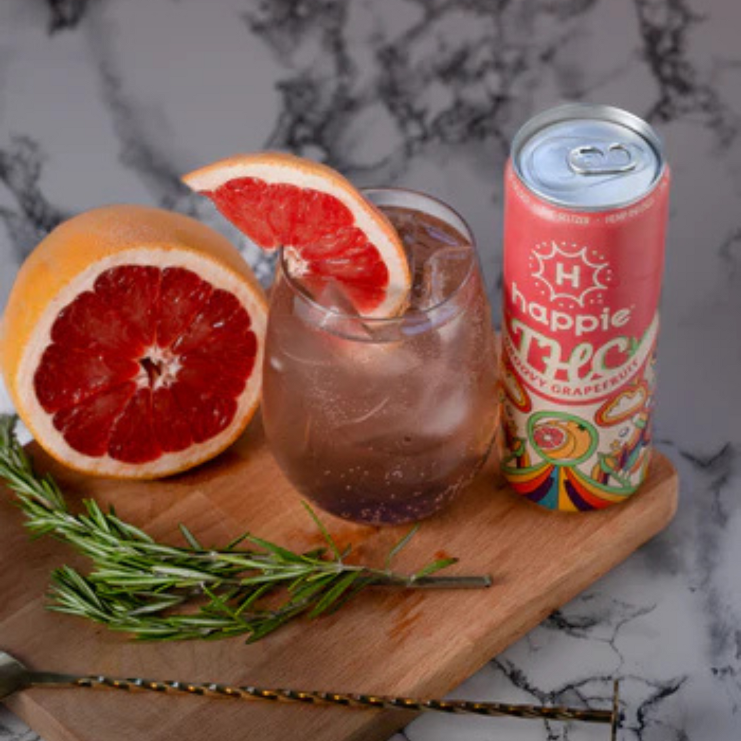 Drink Happie Grapefruit THC Drink