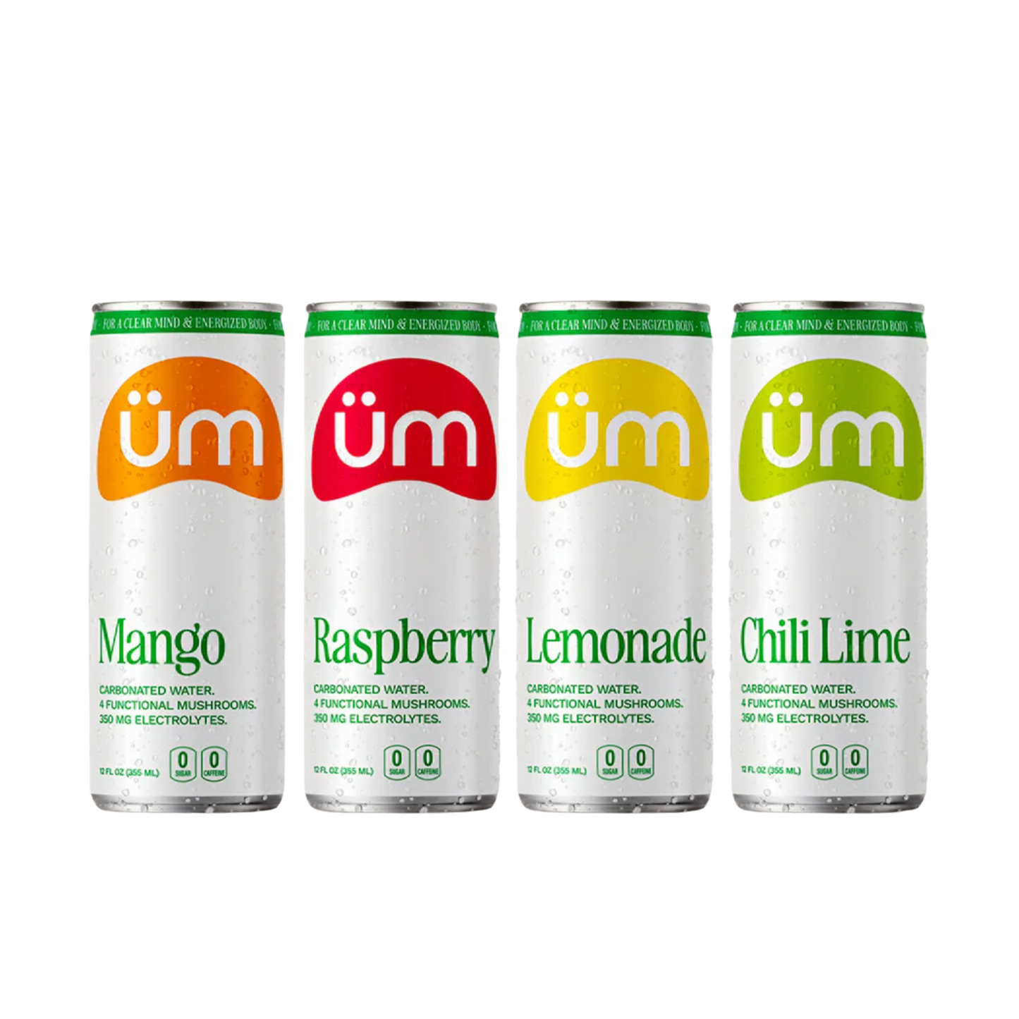 ÜM Lime Functional Mushroom Seltzer