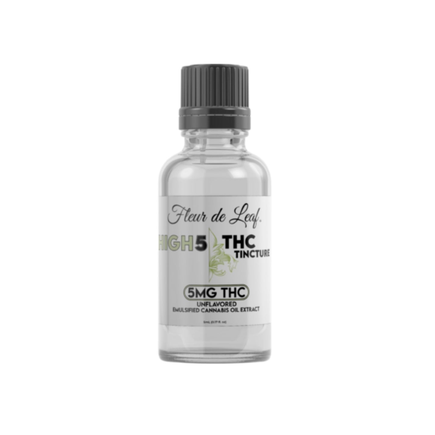 Fleur De Leaf THC Plain Jane 5 MG Vile