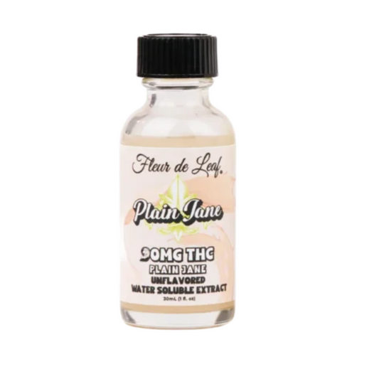 Fleur De Leaf THC Plain Jane Unflavored Drink Enhancer 30mg