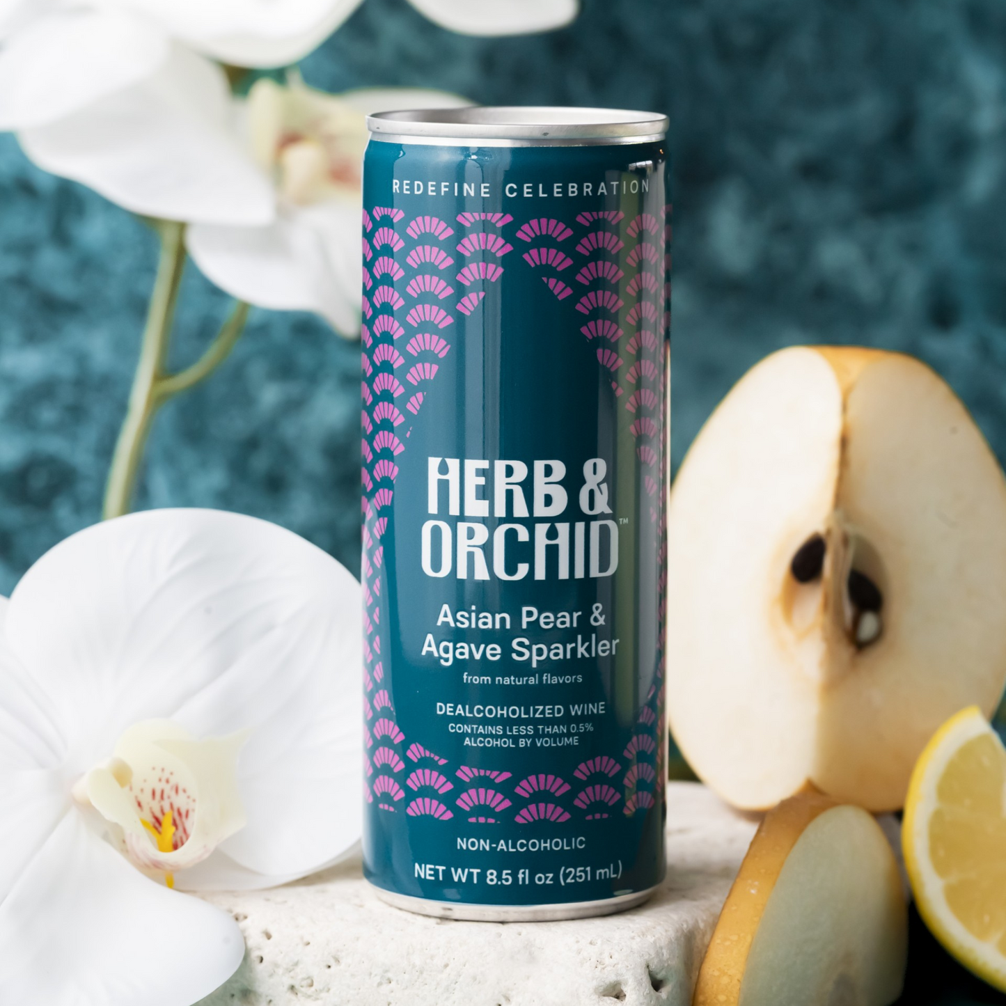 Herb and Orchid Sparkling AF Wine