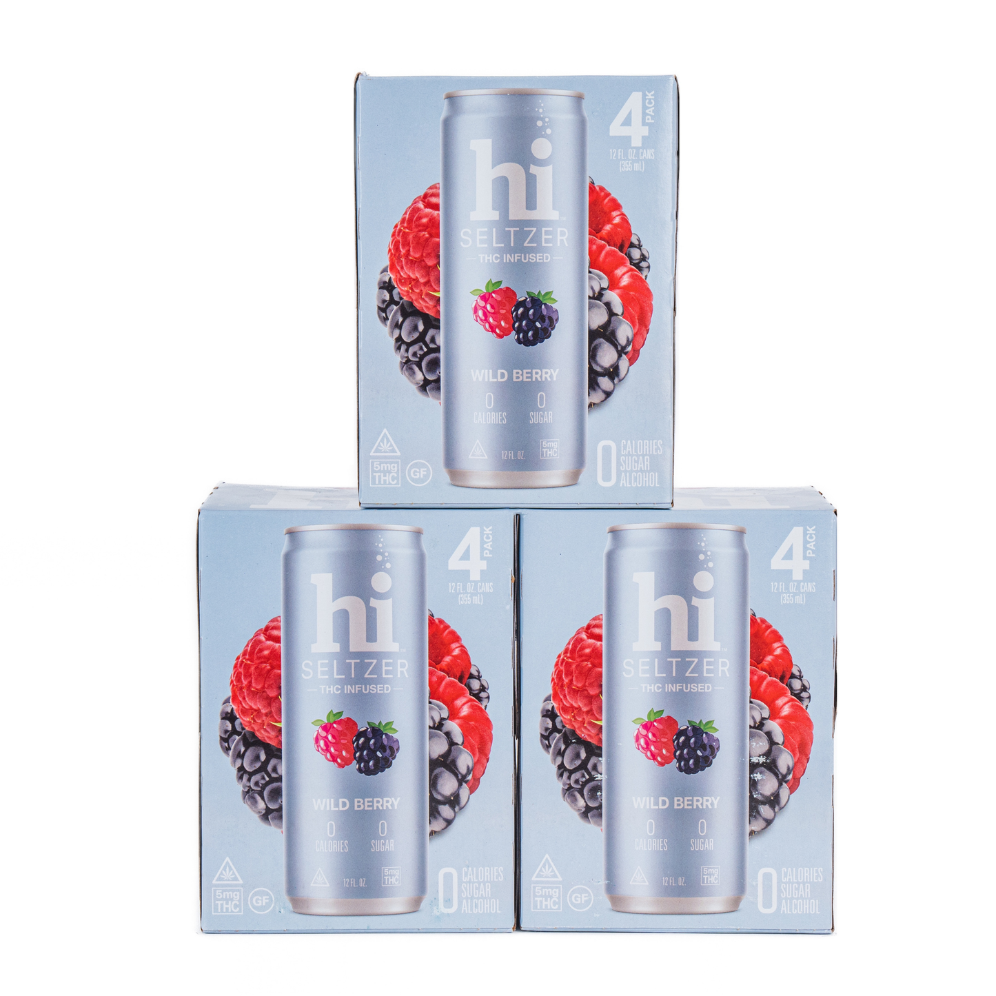 Hi THC Seltzer Wild Berry