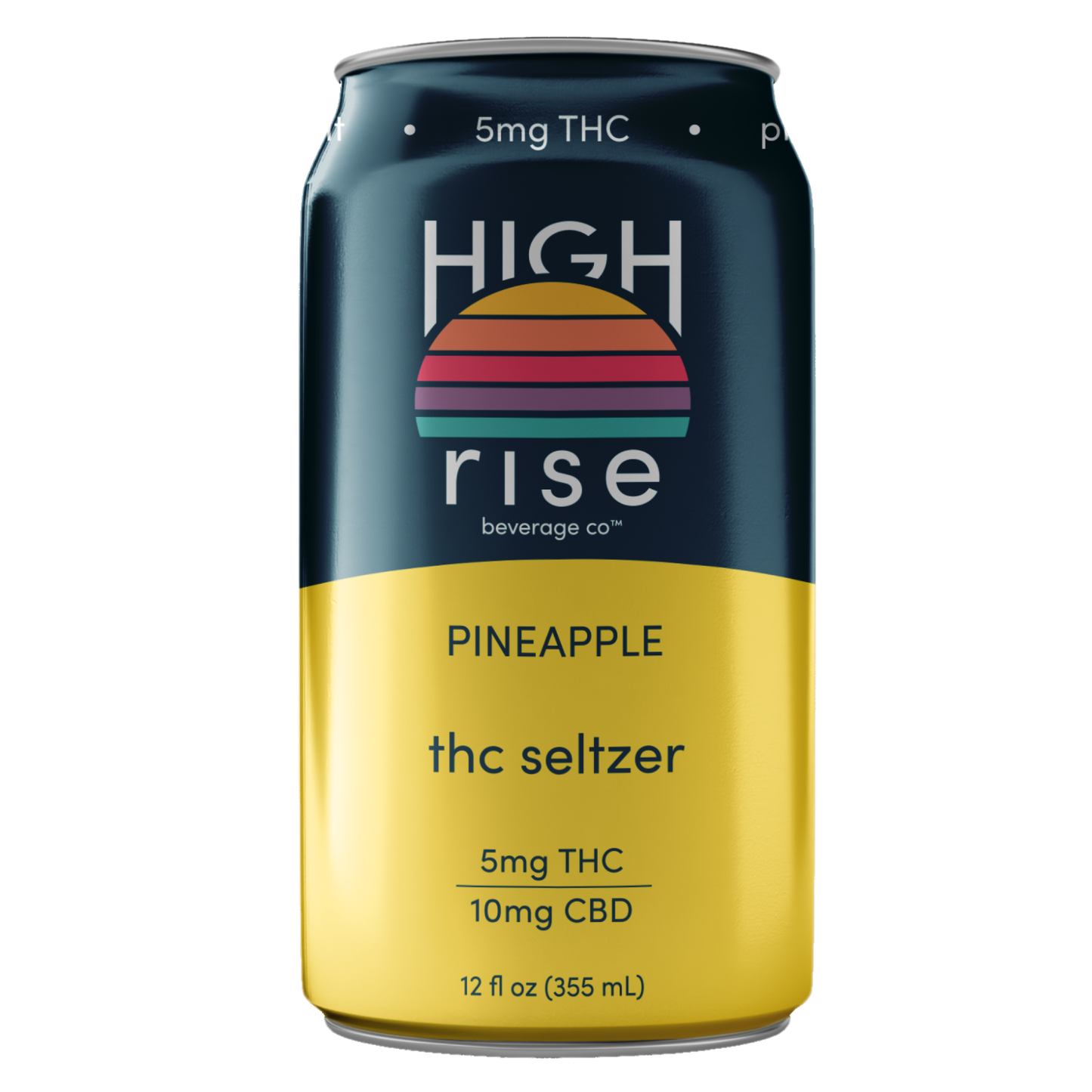 High Rise THC + CBD Pineapple Seltzer