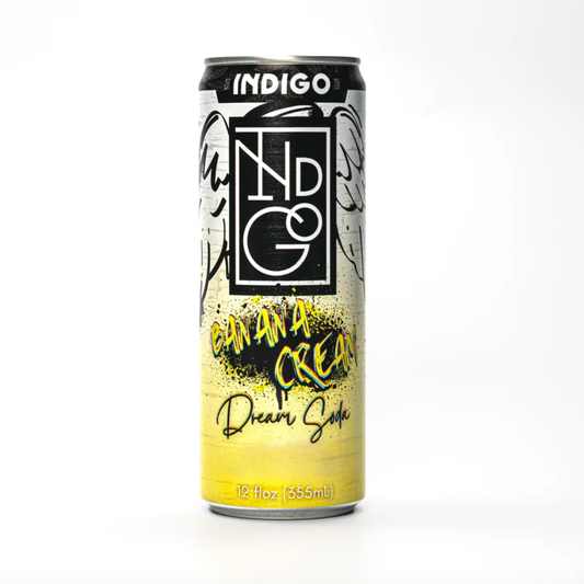 Indigo THC Banana Cream Soda - Single