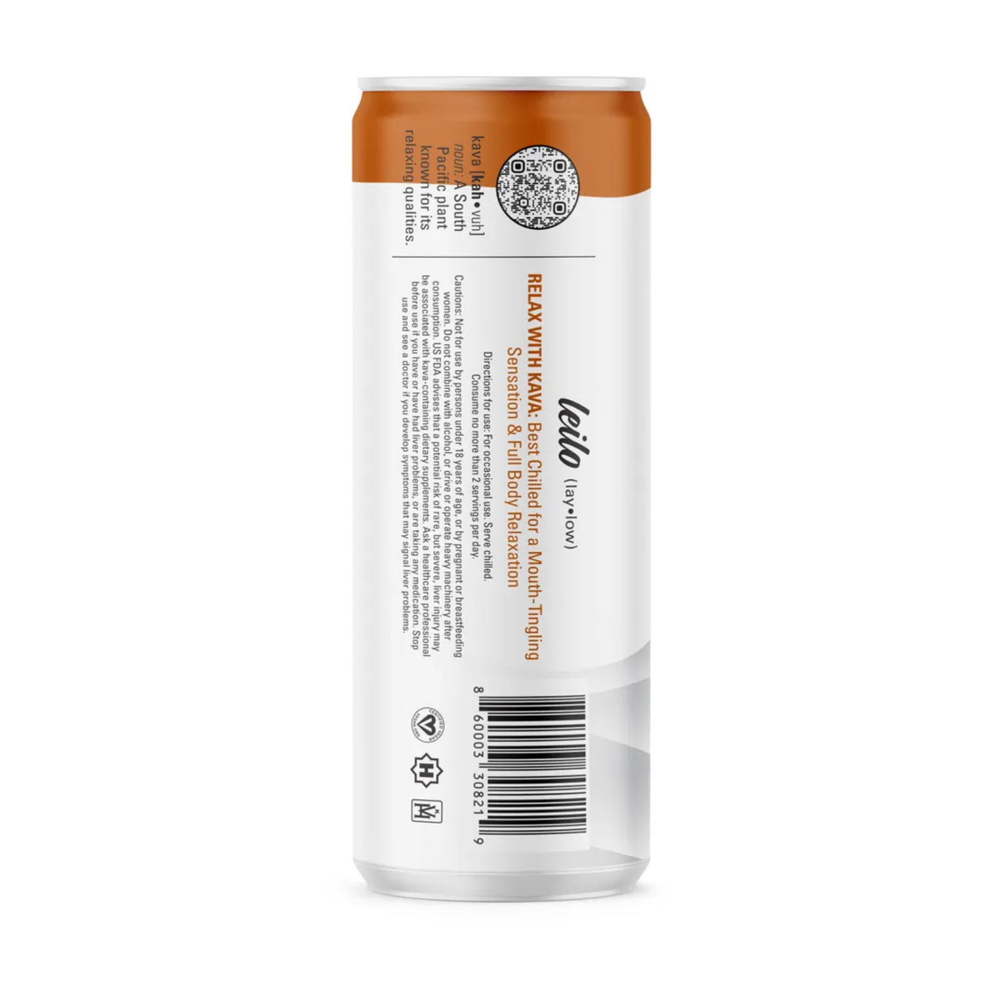 Leilo Sugar Free Kava Moscow Mule - 4 pack