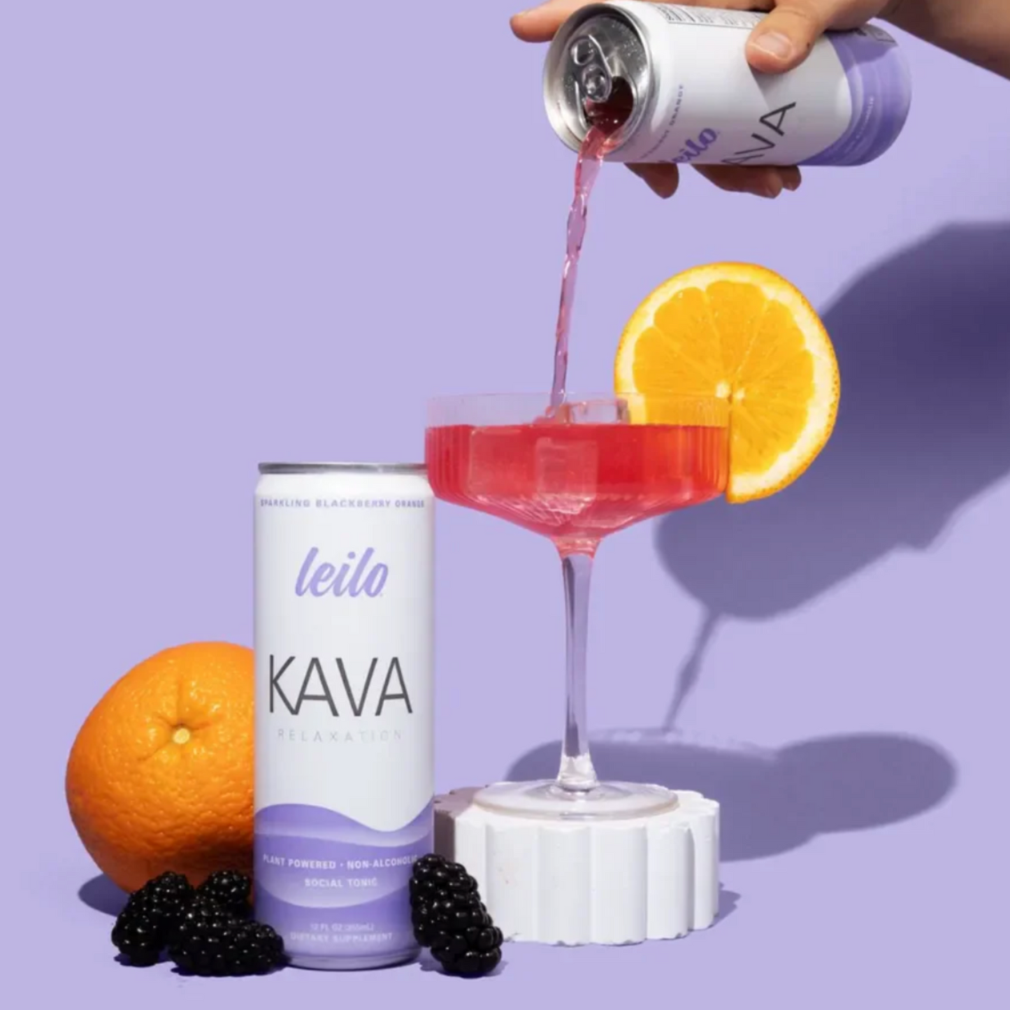 Leilo Kava Blackberry Orange