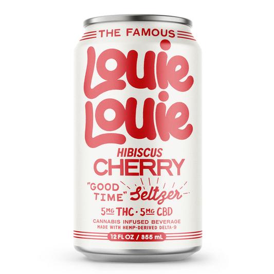 Louie Louie THC + CBD Cherry Hibiscus - 4 Pack