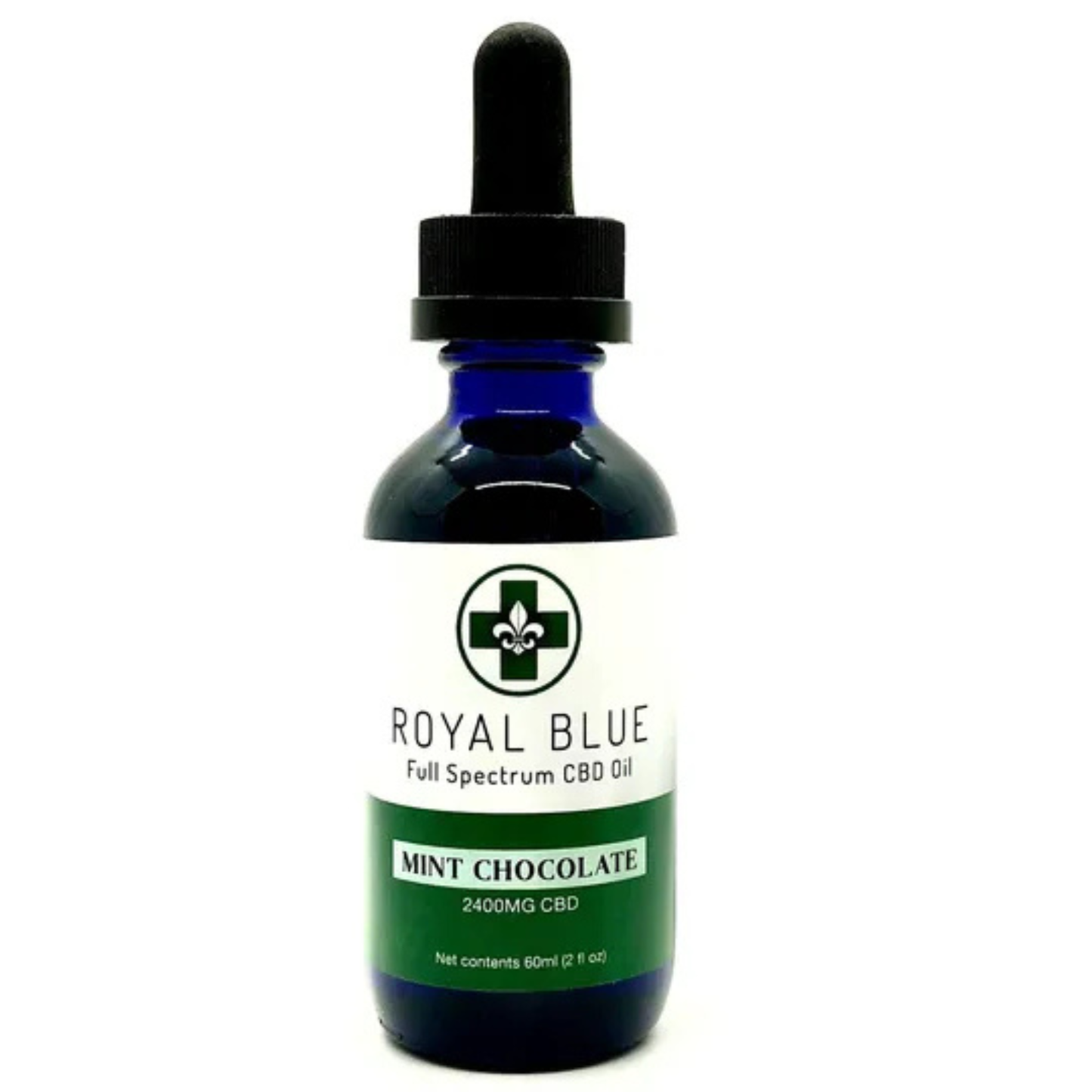 Royal Blue Full Spectrum CBD Oil Mint Chocolate 2400 mg