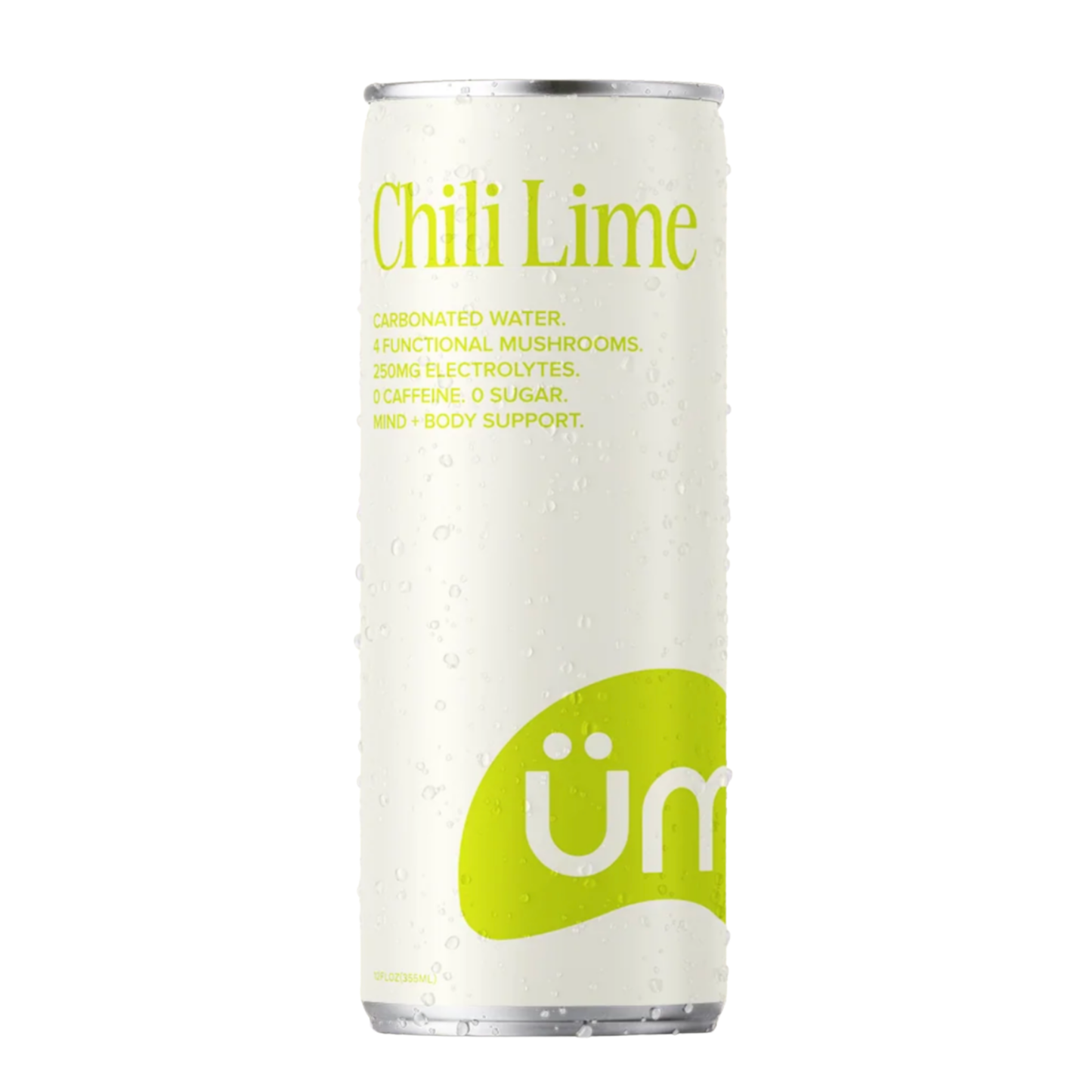 ÜM Lime Functional Mushroom Seltzer