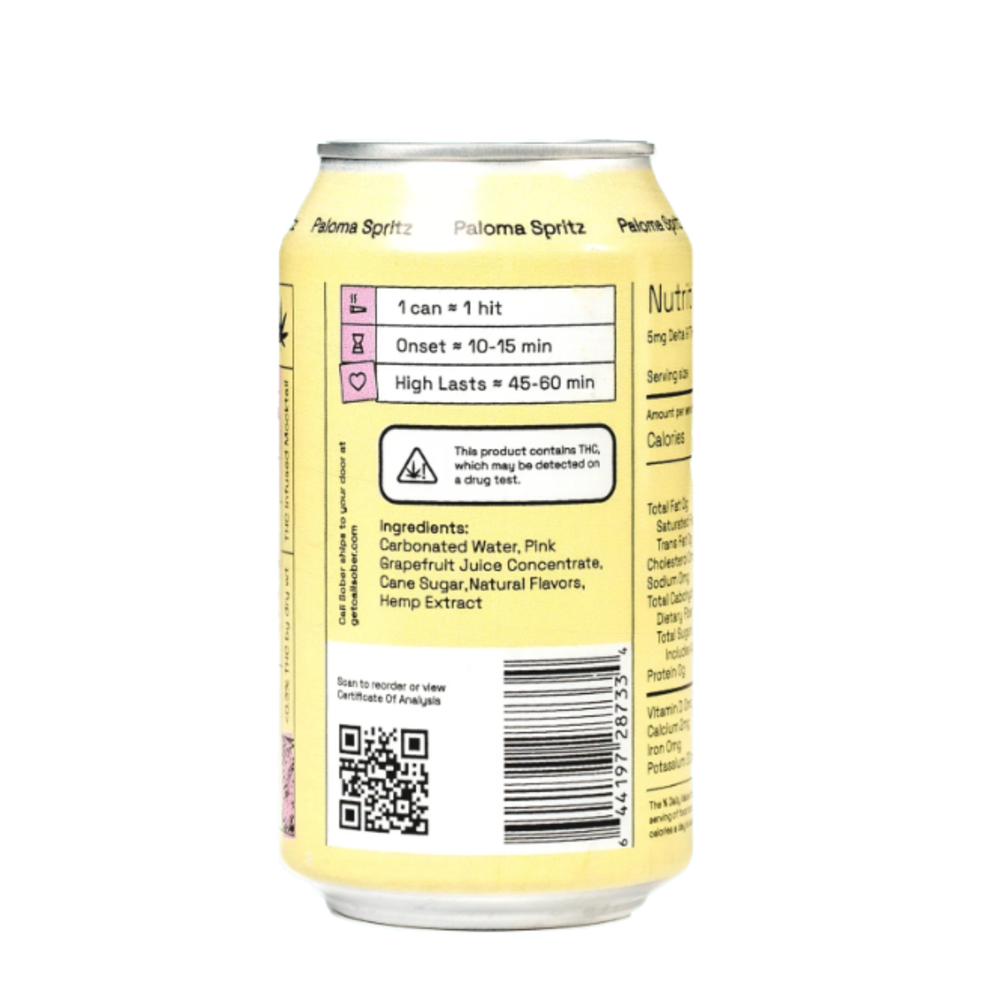Cali Sober Paloma Spritz - 4 Pack