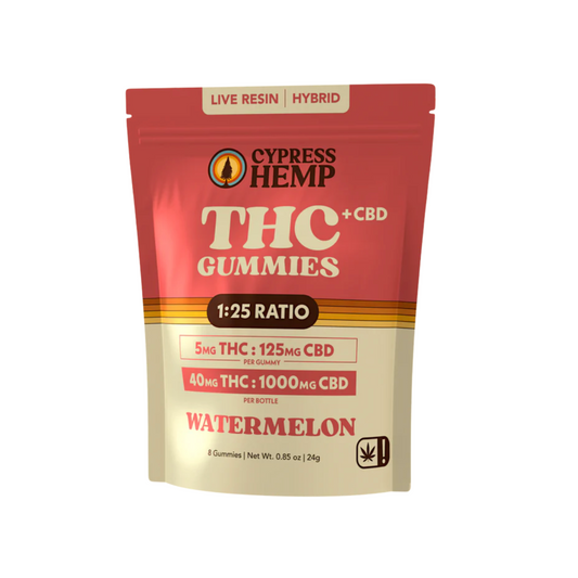 Cypress Hemp 25x CBD Hybrid Edibles