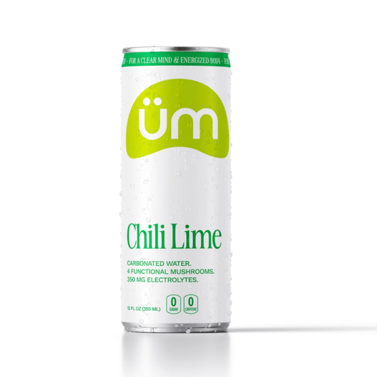 ÜM Lime Functional Mushroom Seltzer