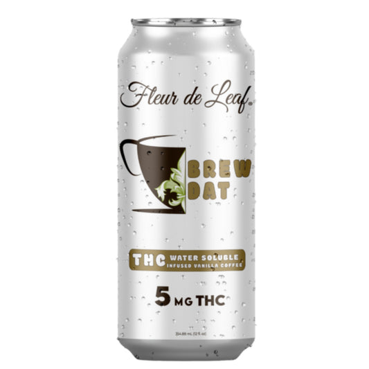 Fleur De Leaf THC Brew Dat Ready-to-Go Vanilla Coffee 5mg