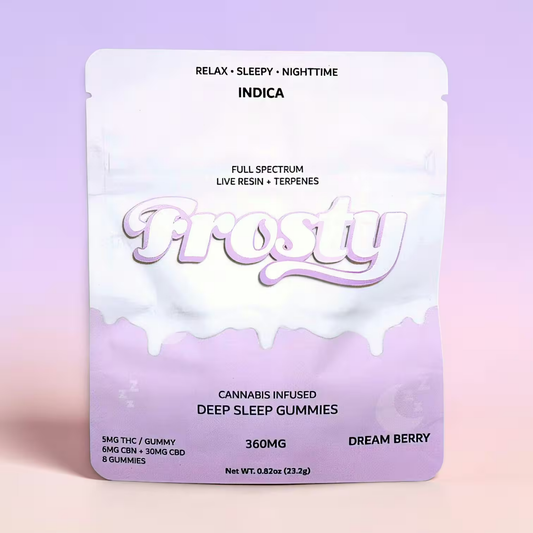 Frosty Dream Berry Indica THC Gummies
