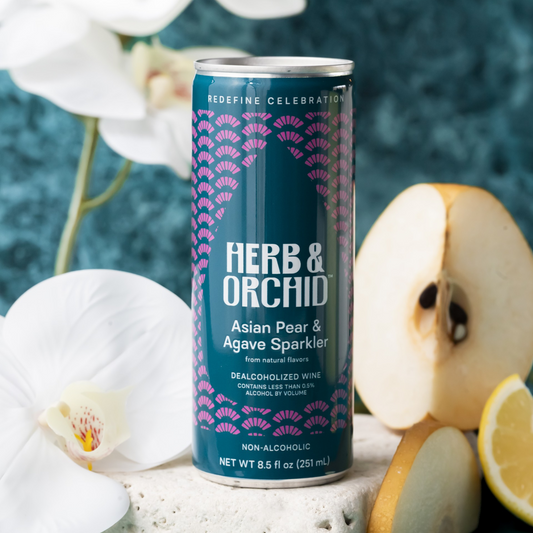 Herb and Orchid Sparkling AF Wine