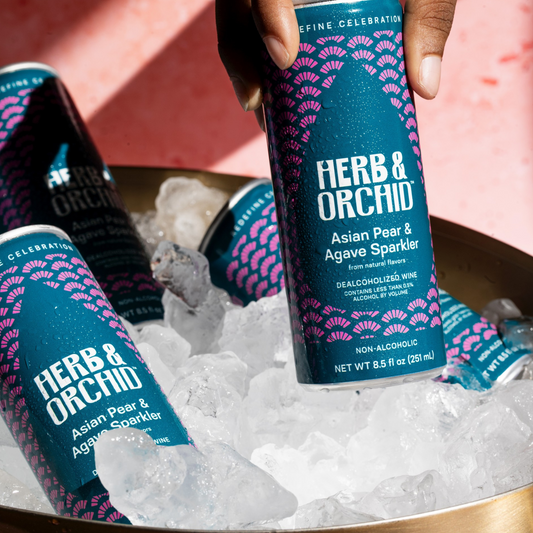 Herb and Orchid Sparkling AF Wine