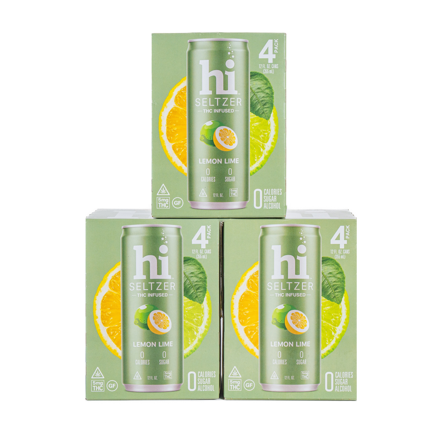 Hi THC Seltzer Lemon Lime