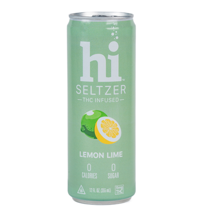 Hi THC Seltzer Lemon Lime