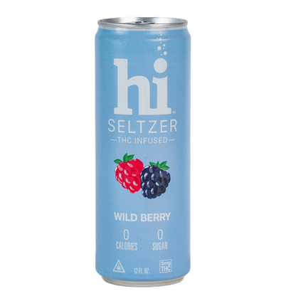 Hi THC Seltzer Wild Berry