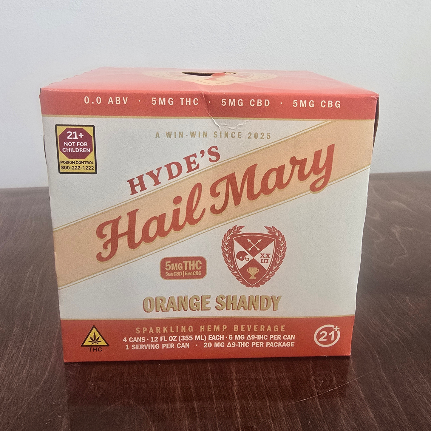 Hyde's Hail Mary Orange Shandy - 4 Pack