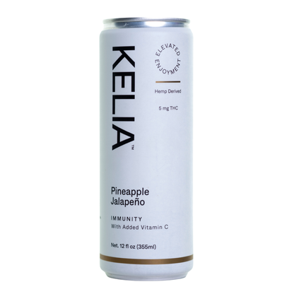 Kelia THC & CBG Non Carbonated Pineapple Jalepeno