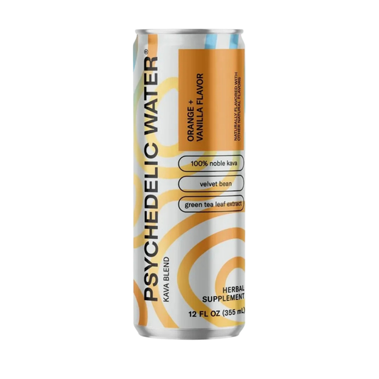 Psychedelic Water Kava Blend Orange Vanilla