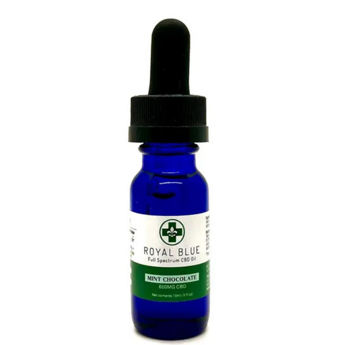 Royal Blue Full Spectrum CBD Oil Mint Chocolate 600 mg