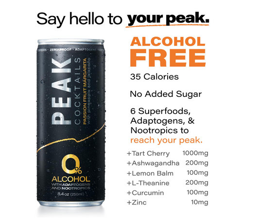 Peak Cocktails - Passion Fruit Margarita