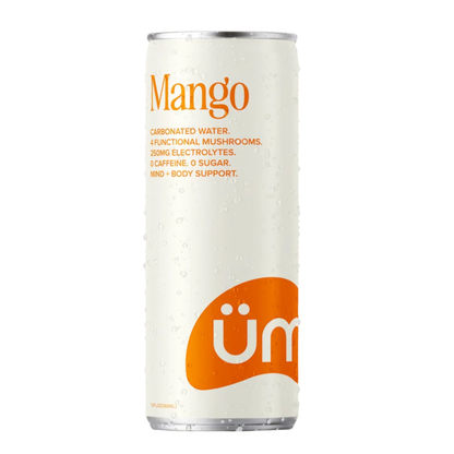 ÜM Mango Functional Mushroom Seltzer