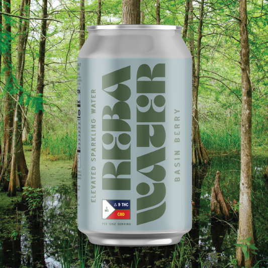 Miss Reba's Basin Berry THC Sparkling Water