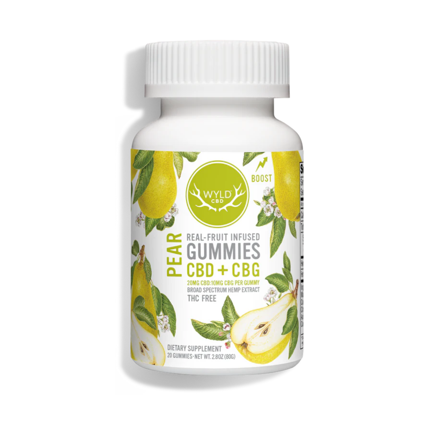 Wyld Pear CBD CBG Gummies